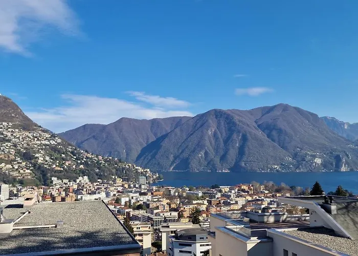 Appartement Lakeview With Self Check-in & Private Parking On Request Lugano